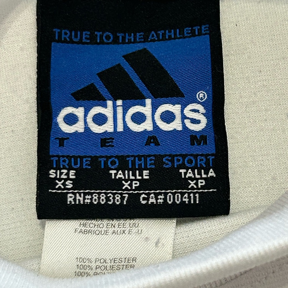 VTG Tennessee Lady Volunteers T Shirt Adult Small Mock Neck White Adidas NCAA - Picture 4 of 8